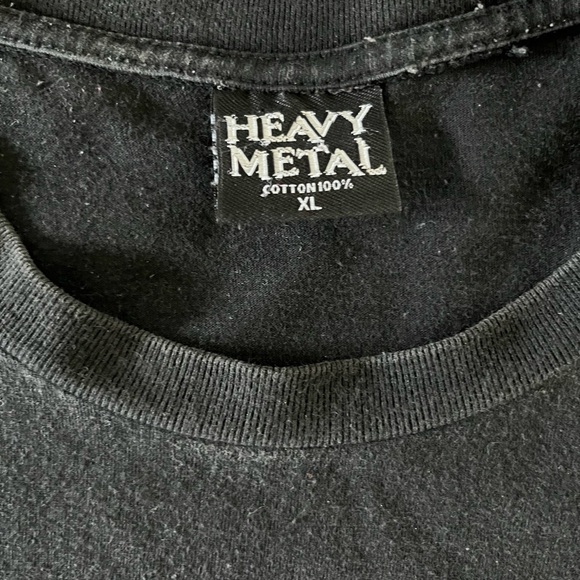 Vintage Bob Marley Lion Rap Tee Double Sided XL Heavy Metal Tag Great Fade - Picture 4 of 7